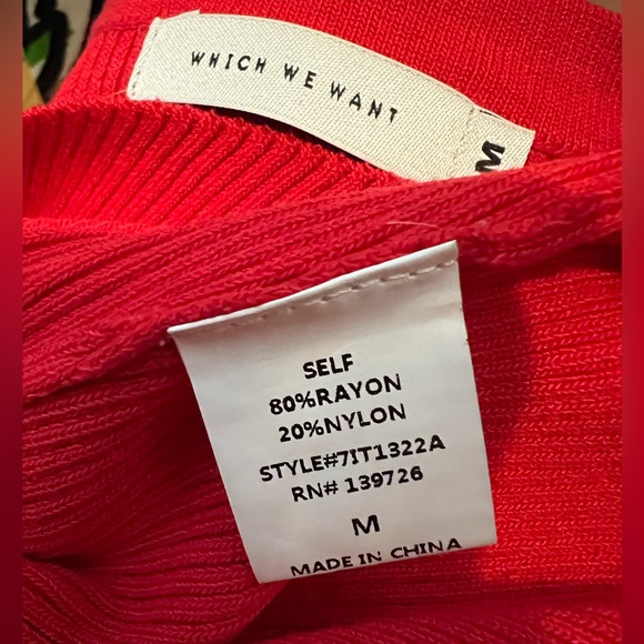 Which We Want - NEEDSUPPLY - Knit Wrap Top - Picture 4 of 4